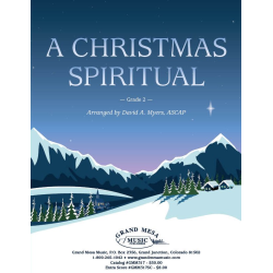         A Christmas Spiritual - David A. Myers
    