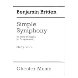         Simple Symphony For String Orchestra op. 4 - Study Score - Benjamin Britten
    