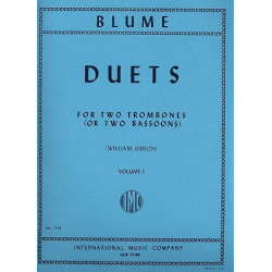         12 Duette Vol. 1 - Oskar Blume / Arr. William Gibson
    