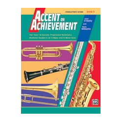         Accent on Achievement, Score Book 3 - John O'Reilly
    