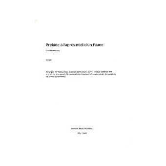 Prelude à l'après midi d'un faune - Score