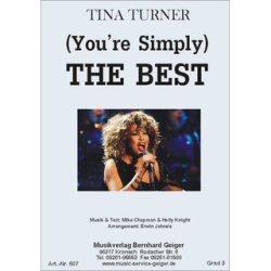         The Best - Tina Turner - Tina Turner / Arr. Erwin Jahreis
    