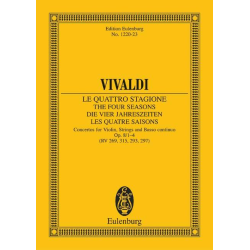         Die vier Jahreszeiten - "Der Frühling" E-Dur (Studienpartitur) - Antonio Vivaldi
    