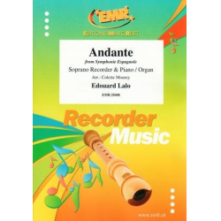         Andante - Edouard Lalo / Arr. Colette Mourey
    