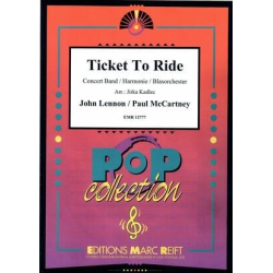         Ticket To Ride - Paul McCartney John Lennon & / Arr. Jirka Kadlec
    