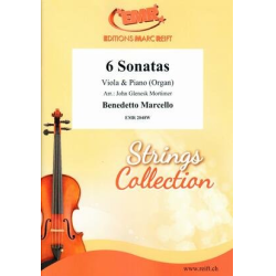         6 Sonatas - Benedetto Marcello / Arr. John Glenesk Mortimer
    