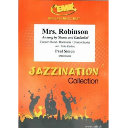         Mrs. Robinson - Paul Simon / Arr. Jirka Kadlec
    