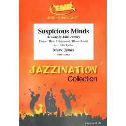         Suspicious Minds - Elvis Presley / Arr. Jirka Kadlec
    
