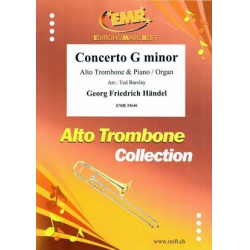         Concerto G minor - Georg Friedrich Händel (George Frederic Handel) / Arr. Ted Barclay
    