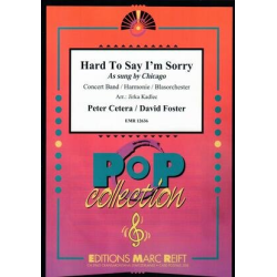         Hard To Say I'm Sorry - David Foster / Arr. Jirka Kadlec
    