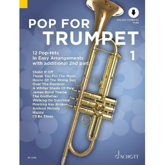 Pop for Trumpet Band 1 (+Online Audio)