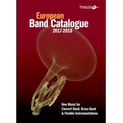 Promo Kat + CD: Norsk Noteservice European Band Catalogue 2017/2018