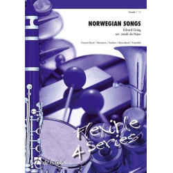         Norwegian Songs - Edvard Grieg / Arr. Jacob de Haan
    