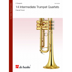         14 Intermediate Trumpet Quartets - Pascal Proust
    