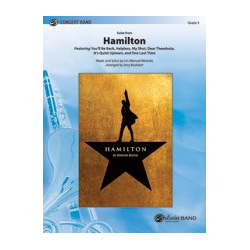         Hamilton; Suite from (c/b) - Lin-Manuel Miranda / Arr. Jerry Brubaker
    