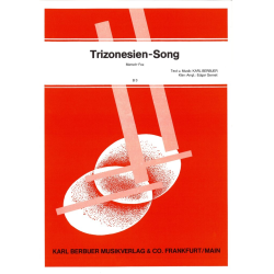         Trizonesien Song - Einzelausgabe Klavier (PVG) - Karl Berbuer / Arr. Edgar Gernet
    