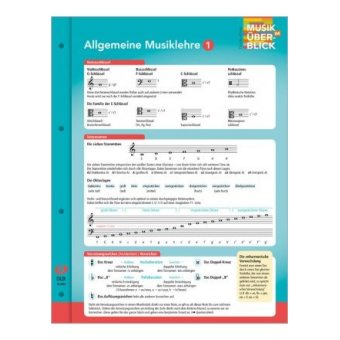 Allgemeine Musiklehre 1 "Musik im Überblick"