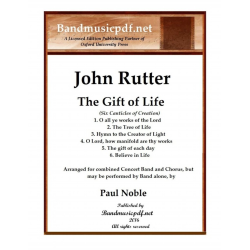         The Gift Of Life - John Rutter / Arr. Paul Noble
    