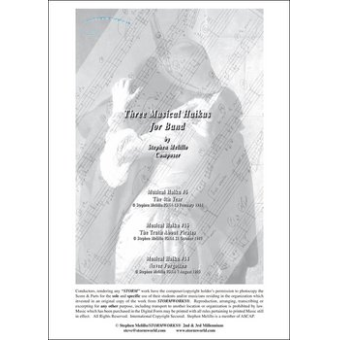 Three Musical Haikus for Band