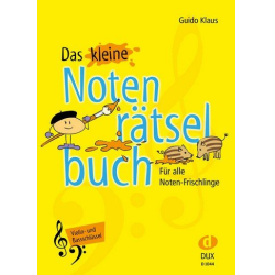         Das kleine Notenrätselbuch (Violin-  und Bassschlüssel) - Guido Klaus
    
