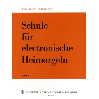 Schule für elektronische Heimorgel - Band 4