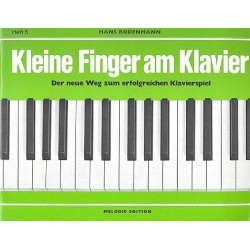         Kleine Finger am Klavier, Bd.  5 - Hans Bodenmann
    