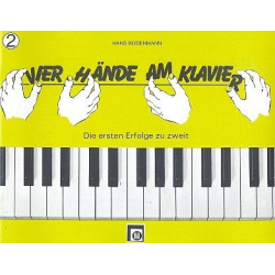         Vier Hände am Klavier, Bd. 2 - Hans Bodenmann
    