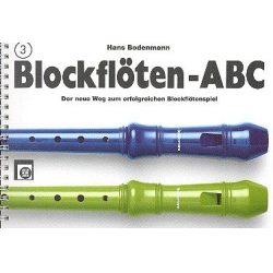         Blockflöten ABC, Heft 3 - Hans Bodenmann
    