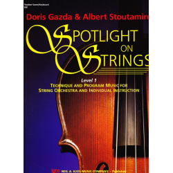         Spotlight on Strings Level 1 - Full Score - Doris Gazda
    