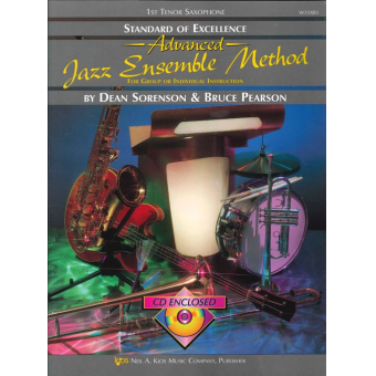 Advanced Jazz Ensemble Method + CD - Tenor Saxophone 1