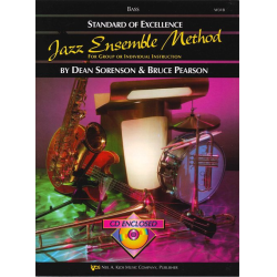         Jazz Ensemble Method + Download-Code - Bass - Dean Sorenson
    