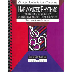         Harmonized Rhythms - Full Score - Charles Forque / Arr. James Thornton
    
