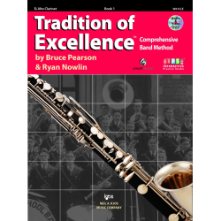         Tradition of Excellence Book 1 - Eb Alto Clarinet - Bruce Pearson
    