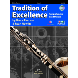         Tradition of Excellence Book 2 - Eb Alto Clarinet - Bruce Pearson
    