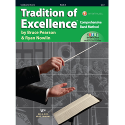         Tradition of Excellence Book 3 - Conductor Score - Bruce Pearson
    