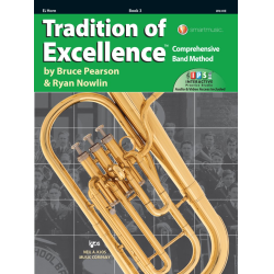         Tradition of Excellence Book 3 - Eb Horn - Bruce Pearson
    