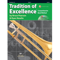         Tradition of Excellence Book 3 - Trombone T.C. - Bruce Pearson
    