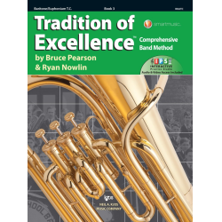         Tradition of Excellence Book 3 - Baritone/Euphonium T.C. - Bruce Pearson
    