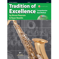         Tradition of Excellence Book 3 - Bb Tenor Saxophone - Bruce Pearson
    