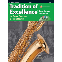         Tradition of Excellence Book 3 - Eb Baritone Saxophone - Bruce Pearson
    
