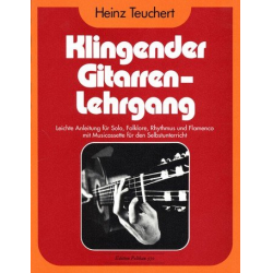         Klingender Gitarrenlehrgang - Heinz Teuchert
    