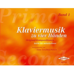         Klaviermusik zu vier Händen, Band 1 - Diverse / Arr. Anne Terzibaschitsch
    