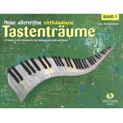         Meine allerersten vierhändigen Tastenträume Band 1 - Anne Terzibaschitsch
    