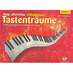         Meine allerersten vierhändigen Tastenträume Band 2 - Anne Terzibaschitsch
    
