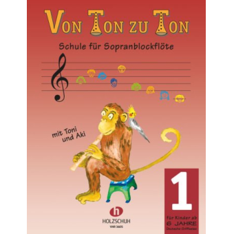 Von Ton zu Ton, Band 1 (deutsche Griffweise)