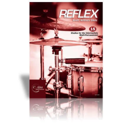         Reflex - 15 Studies for the Intermediate Multi-Percussionist - Brett William Dietz
    