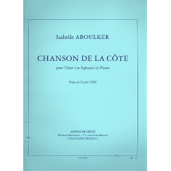         Chanson de la côte - Isabelle Aboulker
    