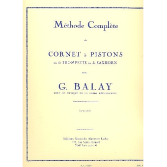 Méthode complète de cornet à pistons, Vol. 1