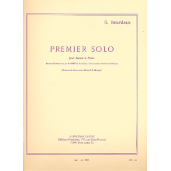         Premier Solo pour Basson et Piano - Eugène Bourdeau / Arr. Gustave Dherin
    