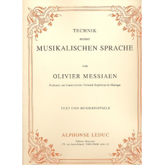 Technik Meiner Musikalischen Sprache